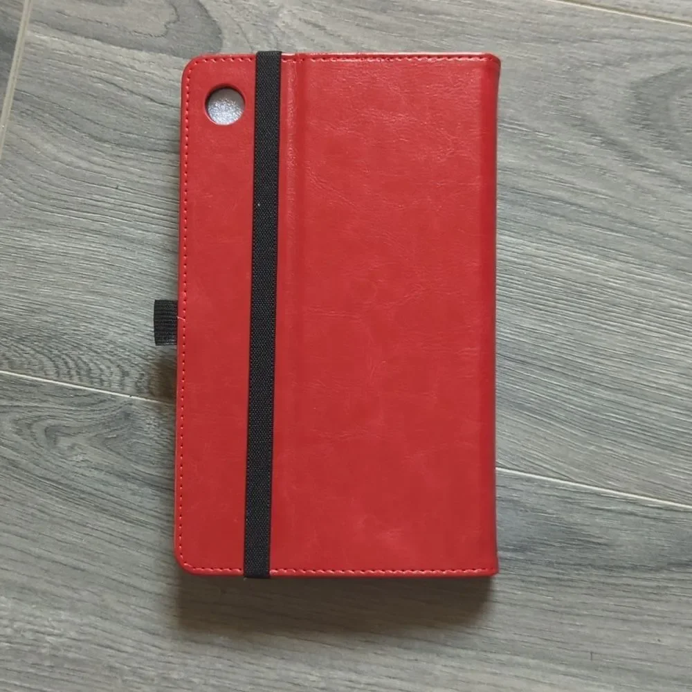 Otto Red Leather Samsung Galaxy A9 Tablet Case
